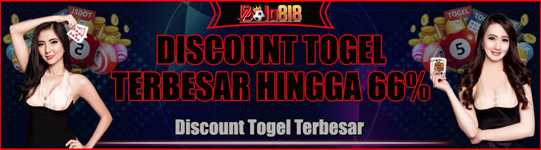DISKON TOGEL TERBESAR HINGGA 66%
